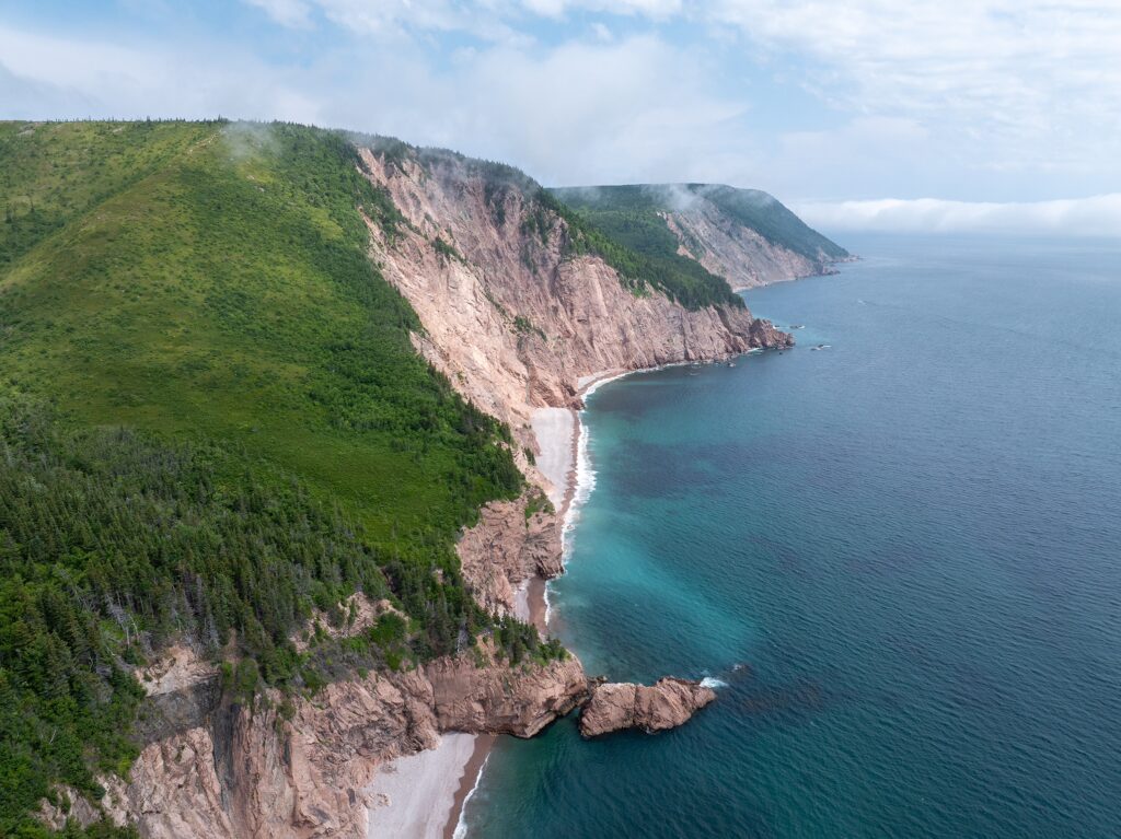 The coast of Cape Smokey