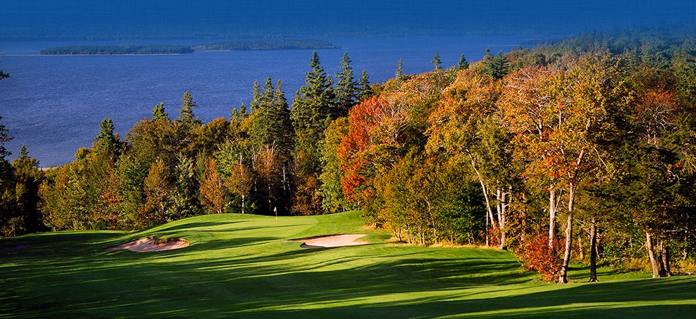 Fall colours at Dundee Golf Course